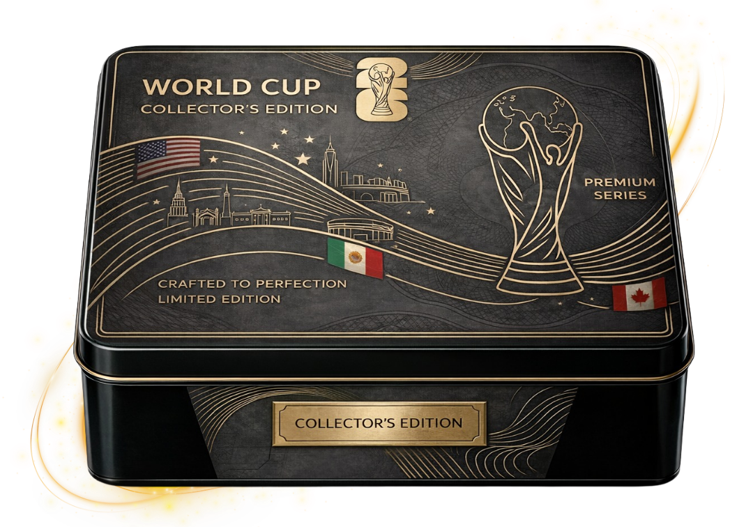 Porta-figurinhas Copa 2026